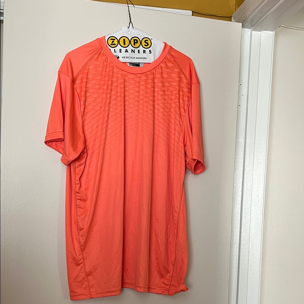 Men's Orange Athletic Shirt